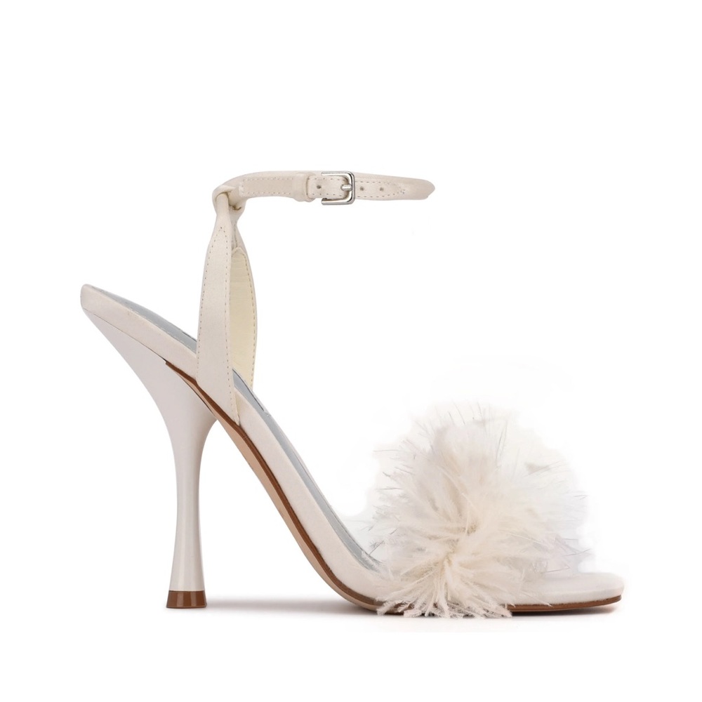 Nine West Milano Heeled Sandals
7 / M / Ivory Satin